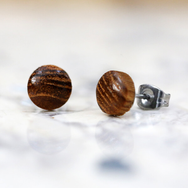 shell,ear,stud,wood,ear,stud,wood,ear,sticker,display