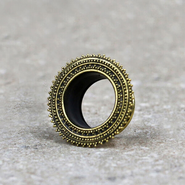 Brass,earring,brass,piercing,tribal,brass,piercing,afghan,style,jewelry