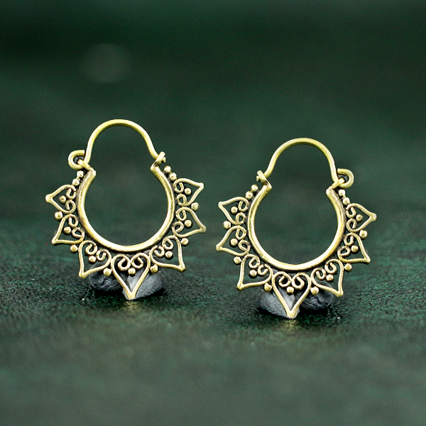 tribal,brass,earring,wholesale