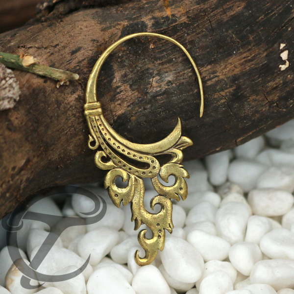 hill,tribe,brass,earring,wholesale