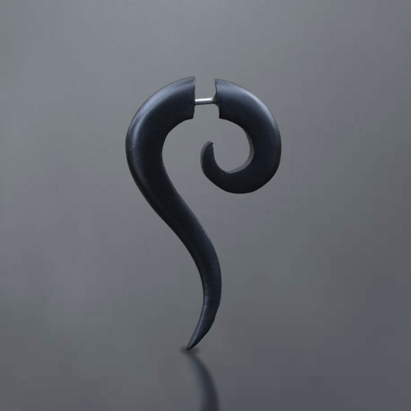 fake,piercing,cheaters,wood,fake,piercing,wooden,fake,plugs