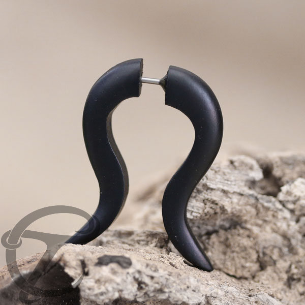 fake,piercing,cheaters,wood,fake,piercing,wooden,fake,plugs