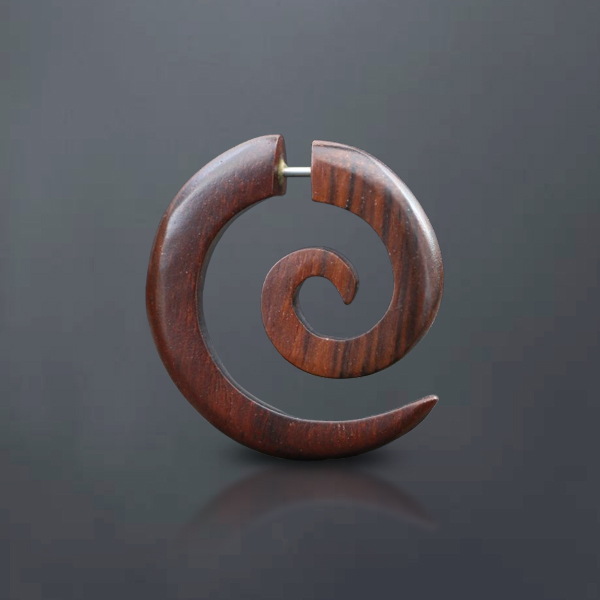 fake,piercing,cheaters,wood,fake,piercing,wooden,fake,plugs