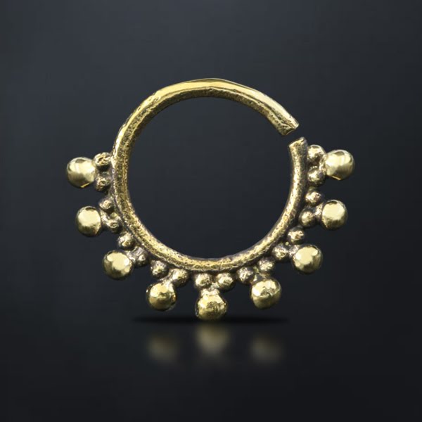 brass,septum,piercing,wholesale