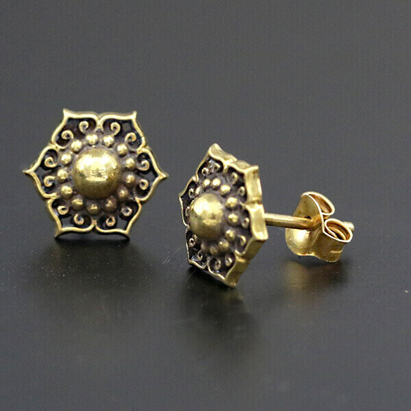 organic jewelry,brass body jewelry,tribal brass jewelry