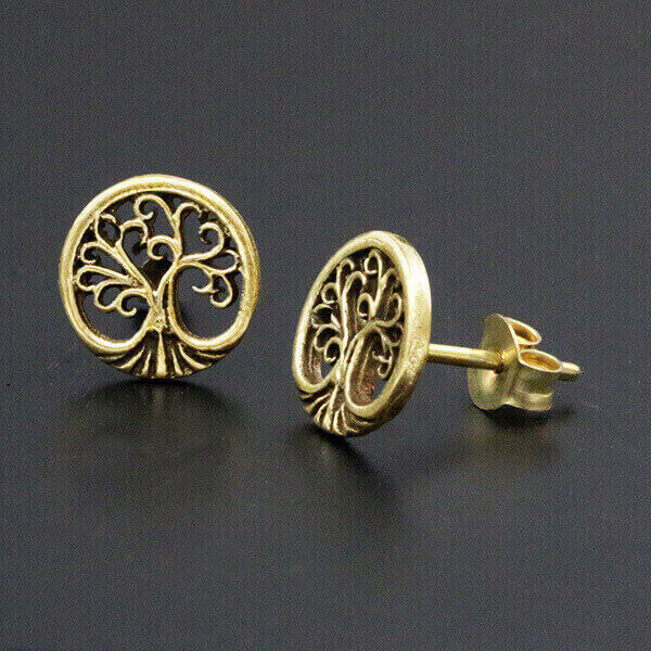 organic jewelry,brass body jewelry,tribal brass jewelry