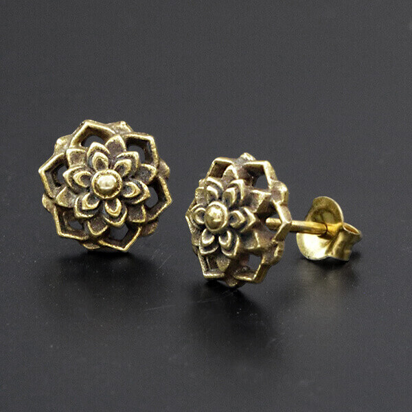 organic jewelry,brass body jewelry,tribal brass jewelry