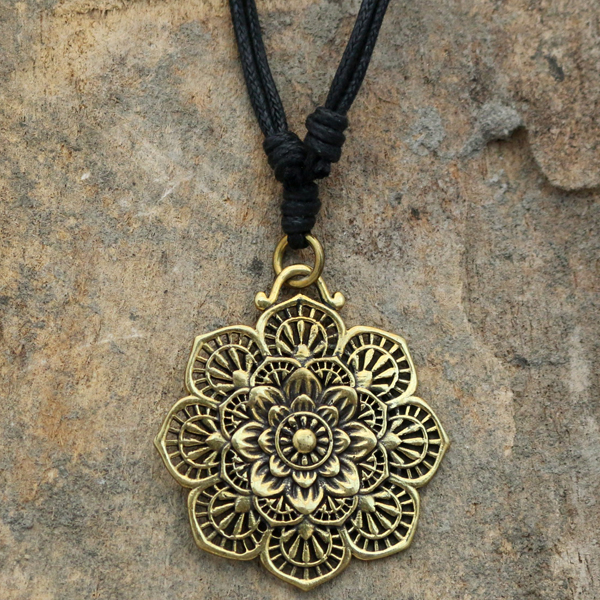 mandala,brass,pendent,wholesale