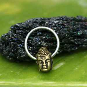 Steel Piercing Ball Closure Rings (BCR) 1 BKBCR 006