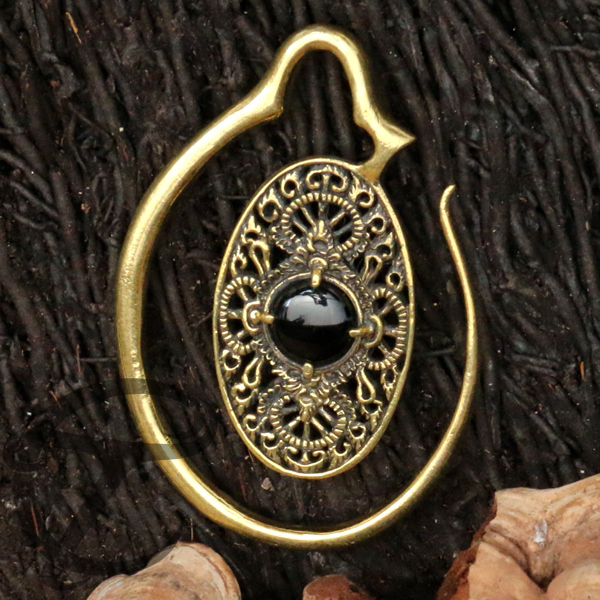 brass,piercing,tribal,jewelry