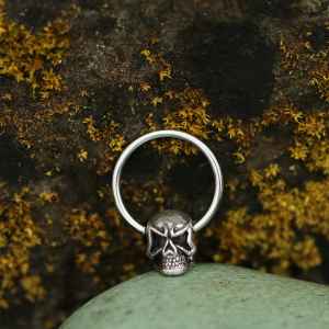 Steel Piercing Ball Closure Rings (BCR) 1 QBCR 002