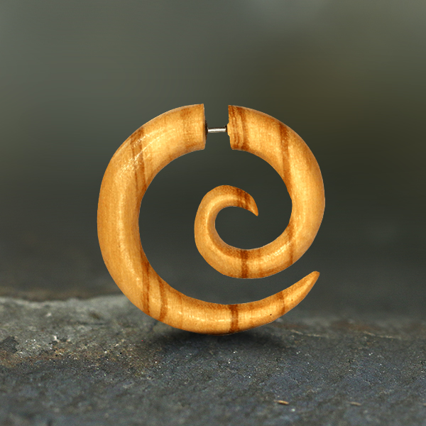 fake,wood,piercing,tribal,jewelry