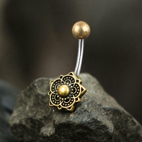 high,quality,brass,belly piercing,wholesale,body jewellery