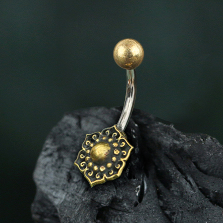 high,quality,brass,belly piercing,wholesale,body jewellery