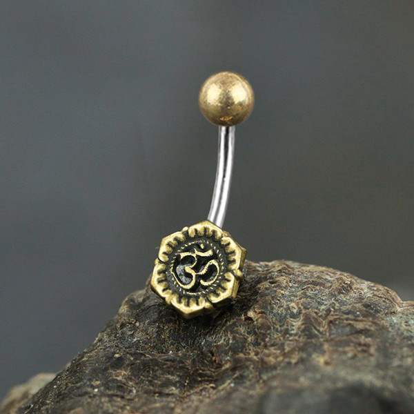 high,quality,brass,belly piercing,wholesale,body jewellery