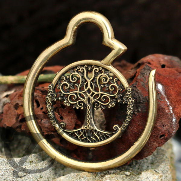 brass,piercing,tribal,jewelry