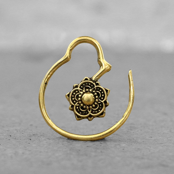 brass,piercing,tribal,jewelry