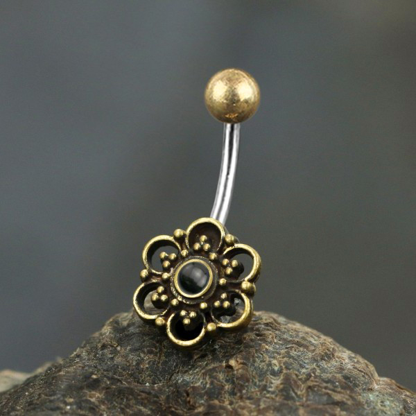 high,quality,brass,belly piercing,wholesale,body jewellery