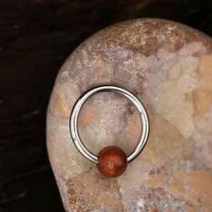 Steel Piercing Ball Closure Rings (BCR) 1 OBCR 002