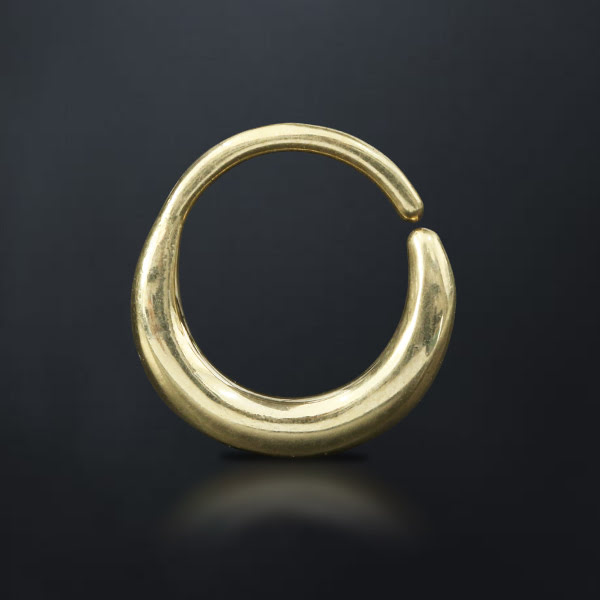 brass,septum,brass,earring,tribal,jewelry