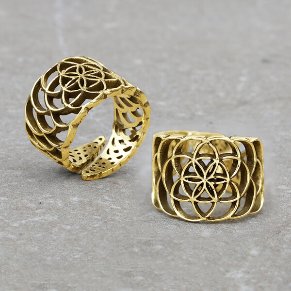 brass,finger,ring,tribal,jewelry