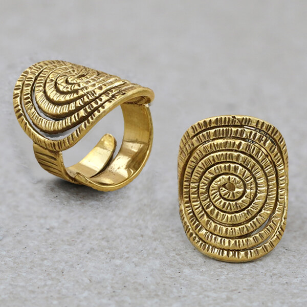 brass,finger,ring,tribal,jewelry
