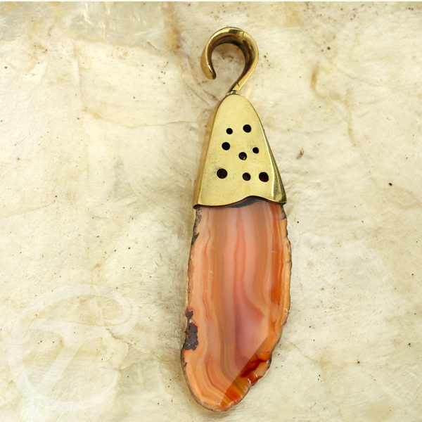 agate,stone,earweight,big,gauge,piercing