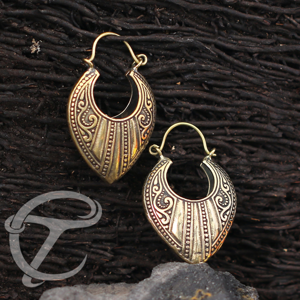 brass,earring,jewelry