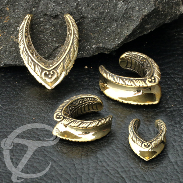 brass ear plugs