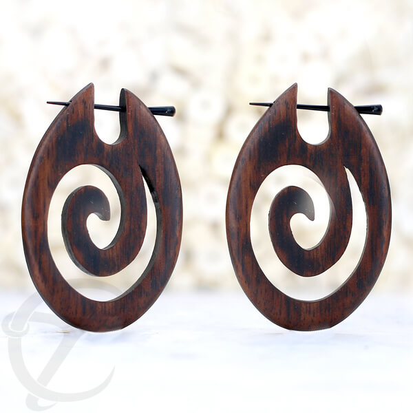 wood,peg,earring,wood,pin,earring