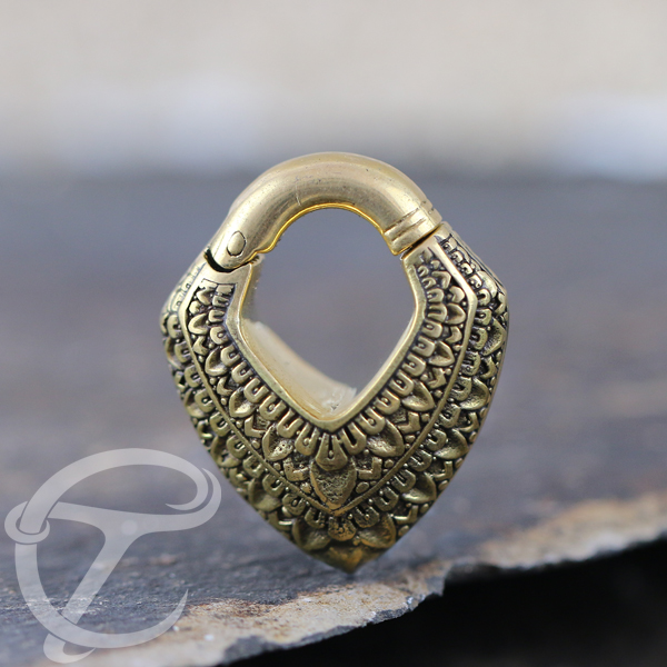 body piercing jewelry, brass ear weights, brass piercing jewelry