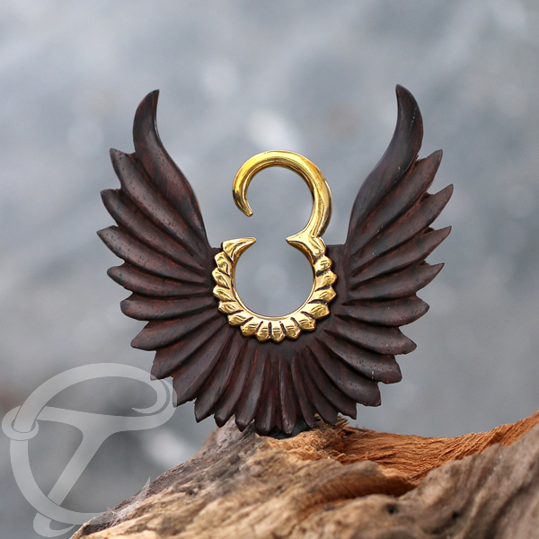 brass,tribal,wood,expander,body,jewelry
