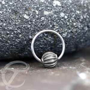 Steel Piercing Ball Closure Rings (BCR) 1 QBCR 012