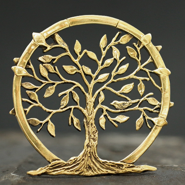 brass piercing, body jewelery