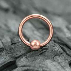 Steel Piercing Ball Closure Rings (BCR) 2 XR 001R
