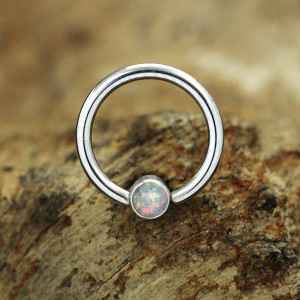 Steel Piercing Ball Closure Rings (BCR) 2 XR 003X OW