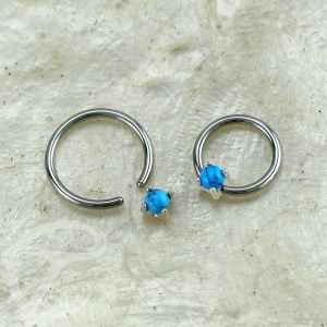 Steel Piercing Ball Closure Rings (BCR) 2 XR 004X TQ