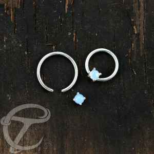Steel Piercing Ball Closure Rings (BCR) 2 XR 004X OP