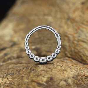 Steel Piercing Hinged Segment Rings XH 006X