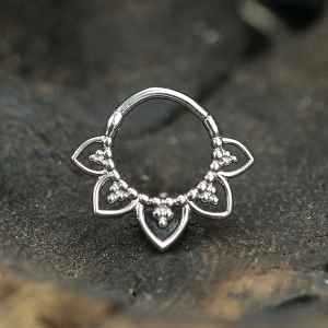 Steel Piercing Hinged Segment Rings XH 009X