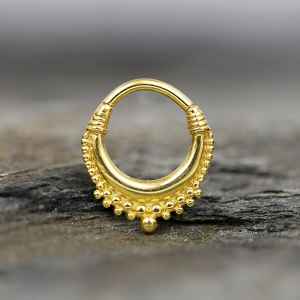 Steel Piercing Hinged Segment Rings XH 007G