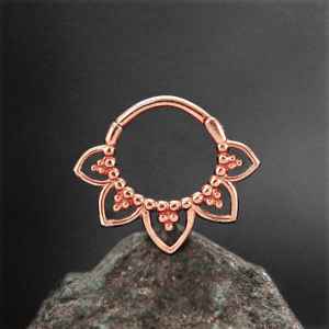 Steel Piercing Hinged Segment Rings XH 009R