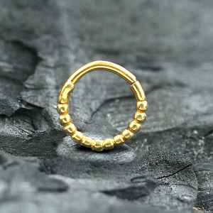 Steel Piercing Hinged Segment Rings XH 013G