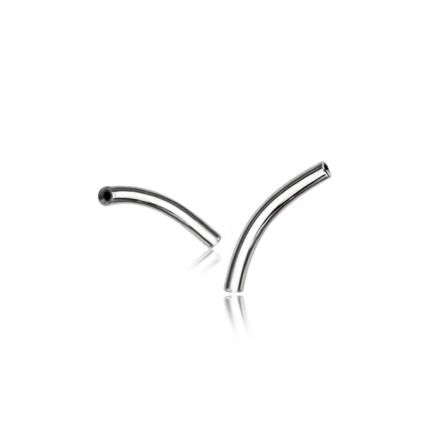 Threadless piercing curved bars,Threadless eyebrow piercing,Threadless Helix piercing,Threadless snug piercing,Threadless Tragus piercing