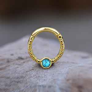 Steel Piercing Hinged Segment Rings XH 014G TQ