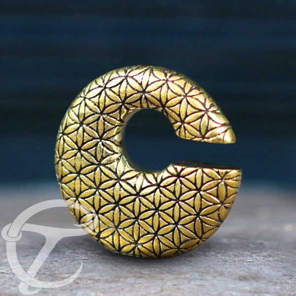 brass ear weights,bangkok wholesale piercing,brass jewelry