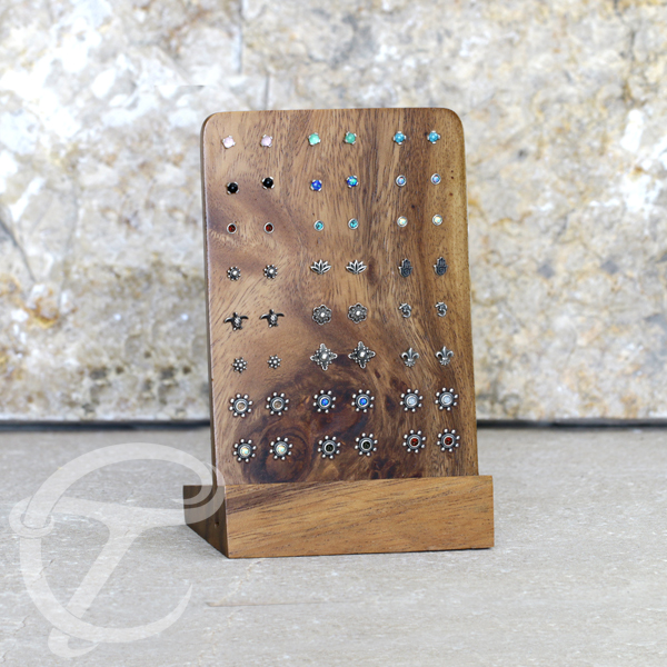 wooden jewelry display,display tray,fake plugs