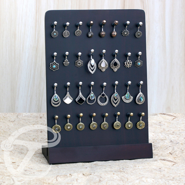 wooden jewelry display,display tray,fake plugs