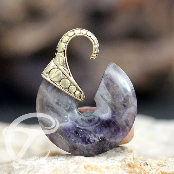 brass body piercing jewelry, tribal body jewelry, body piercing