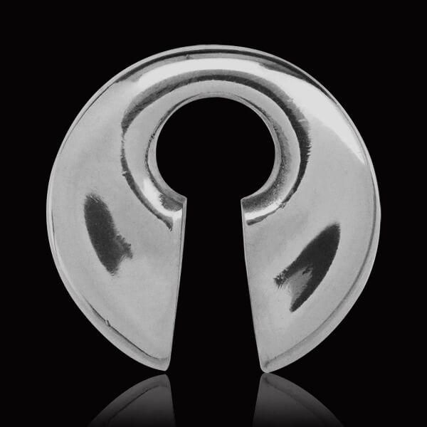 White brass ear weights,bangkok wholesale piercing,brass jewelry